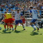 09.10.2019. Saragossa.  I runda Ligi Młodzieżowej UEFA: Real Saragossa - Korona Kielce / Arkadiusz Milcarz / Radio Kielce