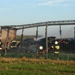25.10.2019 Potok Mały. Pożar ciężarówki na S7 / Ewa Pociejowska-Gawęda / Radio Kielce