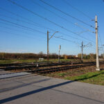 27.10.2019. Książe Skroniów koło Jędrzejowa. Przejazd kolejowo-drogowy / Ewa Pociejowska-Gawęda / Radio Kielce