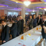 19.10.2019. Miedziana Góra. Anna Krupka podziękowała współpracownikom za wsparcie przy prowadzeniu kampanii / Wiktor Dziarmaga / Radio Kielce