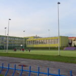 20.10.2019. Jędrzejów. Zaplecze sportowe przy Szkole Podstawowej nr 4 / Ewa Pociejowska-Gawęda / Radio Kielce