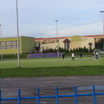 20.10.2019. Jędrzejów. Zaplecze sportowe przy Szkole Podstawowej nr 4 / Ewa Pociejowska-Gawęda / Radio Kielce