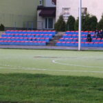 20.10.2019. Jędrzejów. Zaplecze sportowe przy Szkole Podstawowej nr 4 / Ewa Pociejowska-Gawęda / Radio Kielce