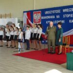 18.10.2019. Sobowice. Mianowanie Leona Kalety na stopnień majora Wojska Polskiego / Ewa Pociejowska-Gawęda / Radio Kielce