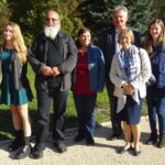 19.10.2019. Nagłowice. Obchody 450. rocznicy śmierci Mikołaja Reja z Nagłowic. II Zjazd Rodziny Reyów. Na zdjęciu: rodzina Reyów / Ewa Pociejowska-Gawęda / Radio Kielce