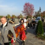 22.10.2019. Jędrzejów. Pogrzeb Mirosława Piaseckiego / Ewa Pociejowska-Gawęda / Radio Kielce