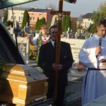 22.10.2019. Jędrzejów. Pogrzeb Mirosława Piaseckiego / Ewa Pociejowska-Gawęda / Radio Kielce