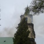 29.10.2019. Jędrzejów. Ćwiczenia straży pożarnej w Opactwie Cystersów / Ewa Pociejowska-Gawęda / Radio Kielce