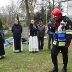 29.10.2019. Jędrzejów. Ćwiczenia straży pożarnej w Opactwie Cystersów / Ewa Pociejowska-Gawęda / Radio Kielce