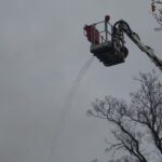 29.10.2019. Jędrzejów. Ćwiczenia straży pożarnej w Opactwie Cystersów / Ewa Pociejowska-Gawęda / Radio Kielce