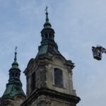 29.10.2019. Jędrzejów. Ćwiczenia straży pożarnej w Opactwie Cystersów / Ewa Pociejowska-Gawęda / Radio Kielce