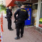 02.10.2019. Kielce. Włamanie do bankomatu przy ulicy Jana Nowaka-Jeziorańskiego  / Piotr Kwaśniewski / Radio Kielce