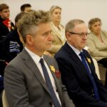 02.10.2019. Kielce. Inauguracja kampanii "Pola Nadziei". Na zdjęciu (od lewej): Krzysztof Słoń - senator PiS i Andrzej Michalski - dyrektor świętokrzyskiego oddziału PFRON / Piotr Kwaśniewski / Radio Kielce