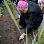 02.10.2019. Kielce. Inauguracja kampanii "Pola Nadziei". Na zdjęciu: ks. Andrzej Kaleta - biskup pomocniczy Diecezji Kieleckiej / Piotr Kwaśniewski / Radio Kielce