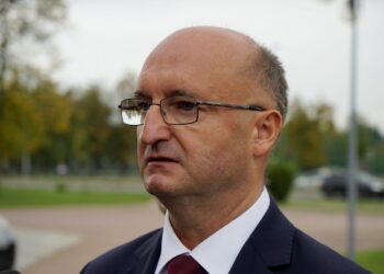 02.10.2019. Kielce. Konferencja wiceministra Piotra Wawrzyka. Na zdjęciu: Piotr Wawrzyk - wiceminister spraw zagranicznych / Piotr Kwaśniewski / Radio Kielce