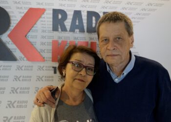 Na zdjęciu: Magdalena Smożewska-Wójcikiewicz   i Wiesław Wójcikiewicz / Piotr Kwaśniewski / Radio Kielce