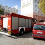 03.10.2019. Kielce. Zapłon gazu w piecyku gazowym w wieżowcu przy ulicy Warszawskiej / Piotr Kwaśniewski / Radio Kielce