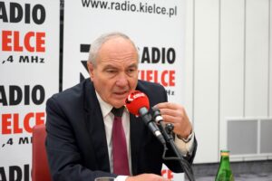 06.10.2019 Studio Polityczne Radia Kielce. Kazimierz Kotowski – PSL-Koalicja Polska / Karol Żak / Radio Kielce