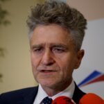 08.10.2019. Kielce. Seminarium "Świętokrzyskie Dla Europy - 15 lat Polski w Unii Europejskiej". Na zdjęciu: Krzysztof Słoń - senator PiS / Piotr Kwaśniewski / Radio Kielce