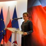 08.10.2019. Kielce. Seminarium "Świętokrzyskie Dla Europy - 15 lat Polski w Unii Europejskiej". Na zdjęciu: Agata Wojtyszek - wojewoda świętokrzyski / Piotr Kwaśniewski / Radio Kielce