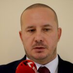 08.10.2019. Kielce. Seminarium "Świętokrzyskie Dla Europy - 15 lat Polski w Unii Europejskiej". Na zdjęciu: Marcin Piszczek - burmistrz Jędrzejowa / Piotr Kwaśniewski / Radio Kielce