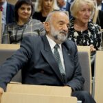 09.10.2019. Kielce. Otwarcie Centrum Komunikacji Medialnej i Informacji Naukowej UJK. Na zdjęciu: prof. Adam Massalski - Instytut Historii UJK w Kielcach / Piotr Kwaśniewski / Radio Kielce