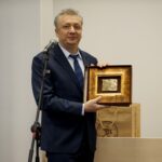 09.10.2019. Kielce. Otwarcie Centrum Komunikacji Medialnej i Informacji Naukowej UJK. Na zdjęciu: Na zdjęciu (od lewej): Sebastian Skuza - wiceminister nauki i szkolnictwa wyższego / Piotr Kwaśniewski / Radio Kielce