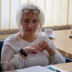 10.10.2019. Kielce. Konferencja "Fundusz rozwoju przewozów autobusowych o charakterze użyteczności publicznej". Na zdjęciu: Joanna Kot - zastępca dyrektora Zarządu Transportu Miejskiego w Kielcach / Piotr Kwaśniewski / Radio Kielce