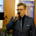 10.10.2019. Kielce. Podsumowanie kampanii wyborczej wojewody Agaty Wojtyszek. Na zdjęciu: Tomasz Pleban - wicestarosta kielecki / Piotr Kwaśniewski / Radio Kielce