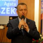 10.10.2019. Kielce. Podsumowanie kampanii wyborczej wojewody Agaty Wojtyszek. Na zdjęciu: Robert Jaworski - burmistrz gminy i miasta Chęciny / Piotr Kwaśniewski / Radio Kielce