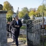 11.10.2019. Jędrzejów. Wizyta premiera Mateusza Morawieckiego w Jędrzejowie. Na zdjęciu: premier Mateusz Morawiecki / Ewa Pociejowska-Gawęda / Radio Kielce