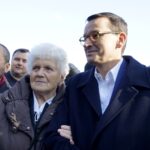11.10.2019. Jędrzejów. Wizyta premiera Mateusza Morawieckiego w Jędrzejowie. Anna Krupka - wiceminister sportu i turystyki / Ewa Pociejowska-Gawęda / Radio Kielce
