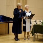 11.10.2019. Kielce. 100-lecie Kurateli Sądowej w Polsce. Na zdjęciu (od lewej): Elżbieta Lewandowska - kurator okręgowy Sądu Okręgowego w Kielcach i Bożena Kępkowska - zastępca Kuratora Okręgowego / Piotr Kwaśniewski / Radio Kielce