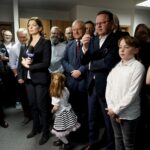 13.10.2019. Kielce. Ogłoszenie wyników wyborów do parlamentu w świętokrzyskiej siedzibie Sojuszu Lewicy Demokratycznej / Piotr Kwaśniewski / Radio Kielce