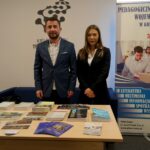 15.10.2019. Kielce. Posumowanie projektu "Kultura Uczenia się". Na zdjęciu (od lewej): Łukasz Kwiecień i Jolanta Fudali - Pedagogiczna Biblioteka Wojewódzka w Kielcach / Piotr Kwaśniewski / Radio Kielce