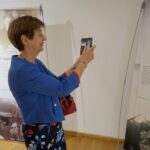 16.10.2019. Kielce. Otwarcie wystawy „Pozwólcie mi być sobą. Historia życia Anne Frank”. Na zdjęciu: Daphne Bergsma - ambasador Królestwa Niderlandów w Polsce / Piotr Kwaśniewski / Radio Kielce