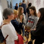 16.10.2019. Kielce. Otwarcie wystawy „Pozwólcie mi być sobą. Historia życia Anne Frank” / Piotr Kwaśniewski / Radio Kielce