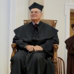 17.10.2019. Kielce. Dr Peter Seyboth odebrał tytuł Doctora Honoris Causa UJK. Na zdjęciu: dr Peter Seyboth / Piotr Kwaśniewski / Radio Kielce