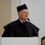 17.10.2019. Kielce. Dr Peter Seyboth odebrał tytuł Doctora Honoris Causa UJK. Na zdjęciu: dr Peter Seyboth / Piotr Kwaśniewski / Radio Kielce