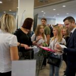 22.10.2019. Kielce. Młodzieżowe i Akademickie Targi Pracy / Piotr Kwaśniewski / Radio Kielce