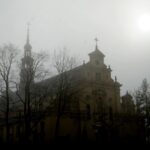 23.10.2019. Kielce. Mgła nad Kielcami / Piotr Kwaśniewski / Radio Kielce