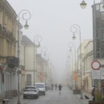 23.10.2019. Kielce. Mgła nad Kielcami / Piotr Kwaśniewski / Radio Kielce