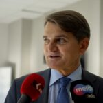 25.10.2019. Kielce. Otwarcie Centrum Symulacji Medycznej dla Pielęgniarek i Położnych na UJK. Na zdjęciu: Jacek Semaniak - rektor Uniwersytetu Jana Kochanowskiego w Kielcach / Piotr Kwaśniewski / Radio Kielce