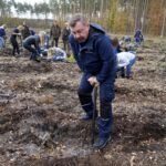 28.10.2019. Marzysz. Akcja #ZasadźSięNaZdrowie. Na zdjęciu: Jarosław Ciura - dyrektor Wojewódzkiej Stacji Sanitarno - Epidemiologicznej w Kielcach / Piotr Kwaśniewski / Radio Kielce