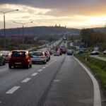 28.10.2019. Czerwona Góra. Wypadek / Piotr Kwaśniewski / Radio Kielce