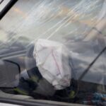 28.10.2019. Czerwona Góra. Wypadek / Piotr Kwaśniewski / Radio Kielce