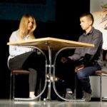 30.10.2019. Kielce. Wojewódzki Przegląd Małych Form Teatralnych "Dopalacze - ryzykujesz życiem" / Piotr Kwaśniewski / Radio Kielce