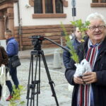 09.10.2019. Kielce. Konferencja prasowa PSL. Czesław Siekierski, „jedynka” świętokrzyskiej listy PSL w wyborach parlamentarnych / Michał Kita / Radio Kielce