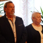 26.10.2019. Ostrowiec Świętokrzyski. Uroczystość wręczenia medali za długoletnie pożycie małżeńskie. Na zdjęciu Ewa i Ryszard Wikierowie / Emilia Sitarska / Radio Kielce