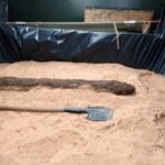 23.10.2019. Kliszów. Znaleziona rakieta / KPP Pińczów